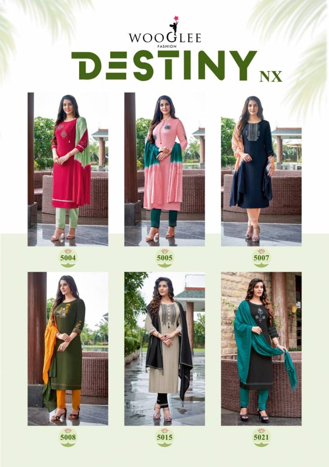 Wooglee Destiny Nx Festive Wear Wholesale Readymade Salwar Suit Catalog